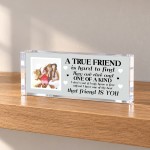 Best Friend Birthday Gift for Her Personalised Photo Keepsake