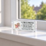 Best Friend Birthday Gift for Her Personalised Photo Keepsake