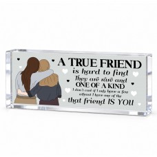 Best Friend Gift for Her Friendship Acrylic Plaque Bestie Gift