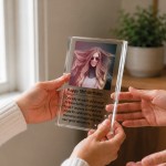 Personalised 18th Birthday Gift for Her Acrylic Block Personalised 18th Birthday Gift for Her Acrylic Block