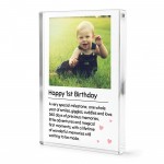 Personalised 21st Birthday Gift for Her Acrylic Block Daughter Personalised 21st Birthday Gift for Her Acrylic Block Daughter