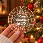 2026 Christmas Tree Decoration Bauble Hanging Xmas Baubles 2026 Christmas Tree Decoration Bauble Hanging Xmas Baubles