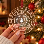 Personalised Our First Christmas Bauble Gift For Couples 1st Personalised Our First Christmas Bauble Gift For Couples 1st
