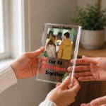 Personalised Our First Christmas Together Acrylic Photo Block