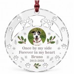 Personalised Pet Memorial Tree Decoration Christmas Bauble Personalised Pet Memorial Tree Decoration Christmas Bauble