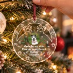 Personalised Pet Memorial Tree Decoration Christmas Bauble Personalised Pet Memorial Tree Decoration Christmas Bauble