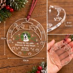 Personalised Pet Memorial Tree Decoration Christmas Bauble Personalised Pet Memorial Tree Decoration Christmas Bauble