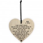 Maid Of Honour As Special As You Wooden Hanging Heart Plaque