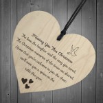 Missing You This Christmas Wooden Hanging Memorial Heart Plaque